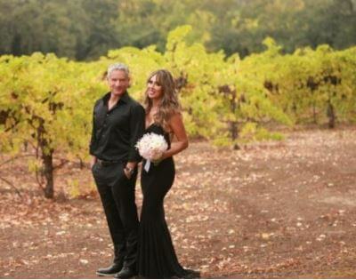 Scott Christopher Silva ex-wife Kelly Dodd with her current husband Rick Leventhal at their wedding